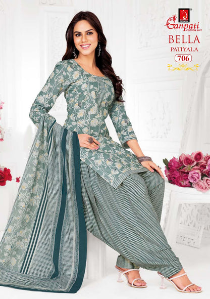 Bella Vol 7 Patiyala Ganpati Cotton Salwar Suits Wholesale Price