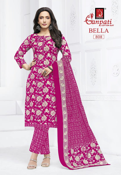 Bella Vol 8 Pant Ganpati Cotton Readymade Suits Wholesale Rate