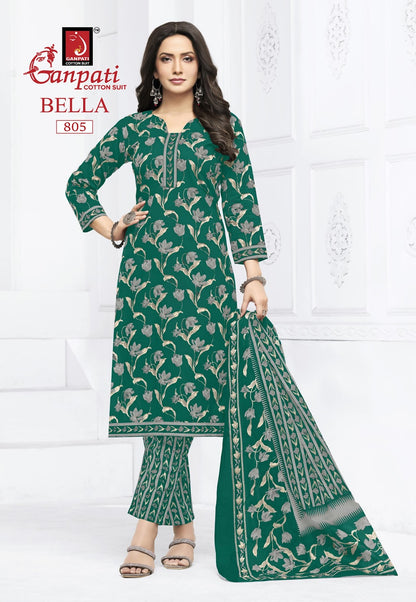 Bella Vol 8 Pant Ganpati Cotton Readymade Suits Wholesale Rate