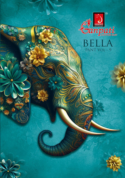 Bella Vol 9 Ganpati Cotton Pant Style Suits Wholesale