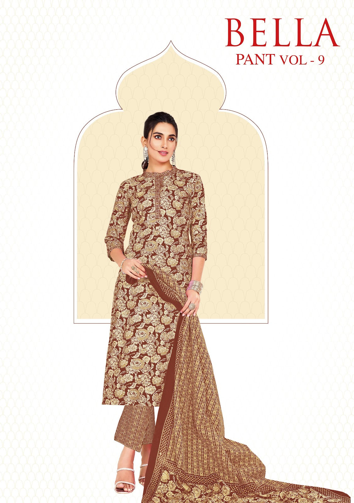 Bella Vol 9 Ganpati Cotton Pant Style Suits Wholesale