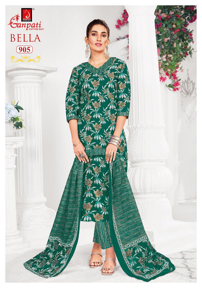 Bella Vol 9 Ganpati Cotton Pant Style Suits Wholesale