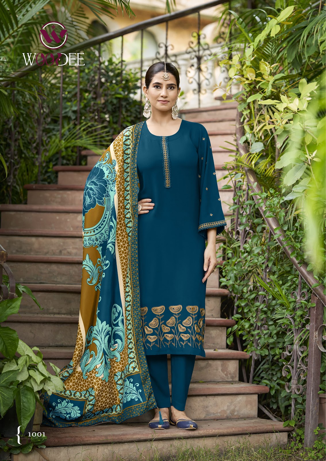 Bella Woodee Rayon Readymade Pant Style Suits Exporter Gujarat