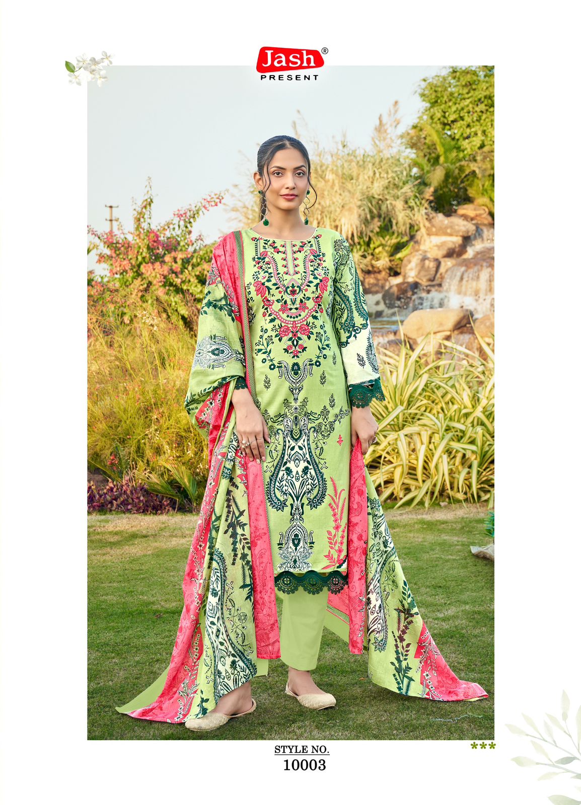 Bellisha Vol 10 Jash Cotton Karachi Salwar Suits Exporter Ahmedabad