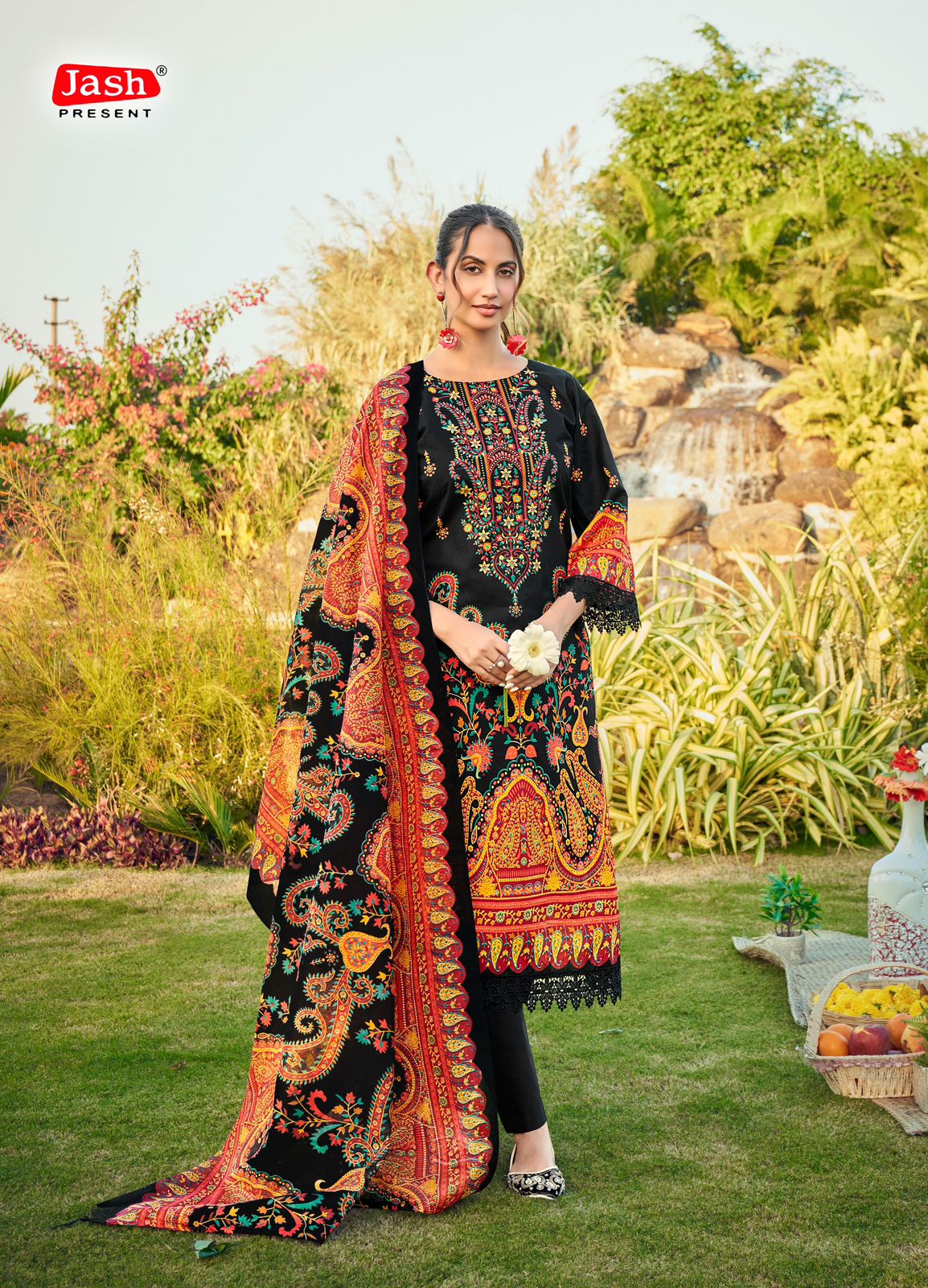 Bellisha Vol 10 Jash Cotton Karachi Salwar Suits Exporter Ahmedabad