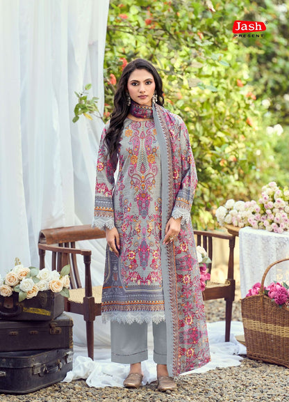 Bellisha Vol 13 Jash Mix Cotton Karachi Salwar Suits Manufacturer