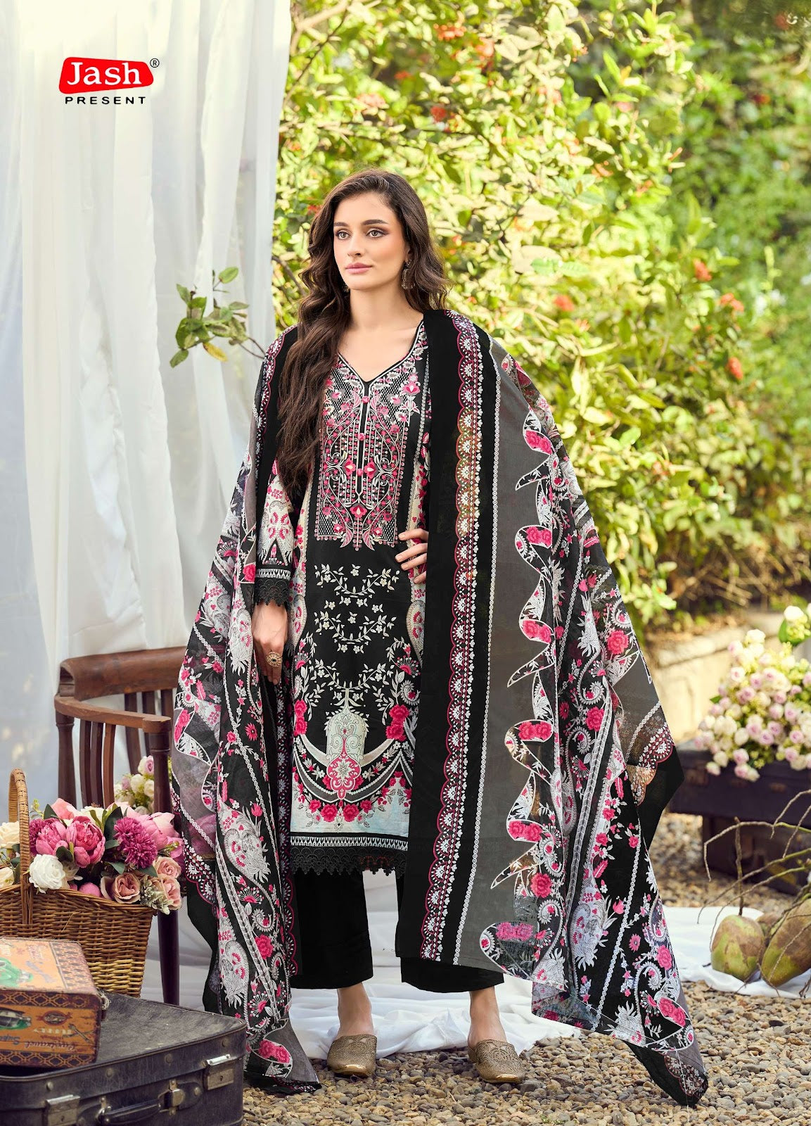 Bellisha Vol 13 Jash Mix Cotton Karachi Salwar Suits Manufacturer