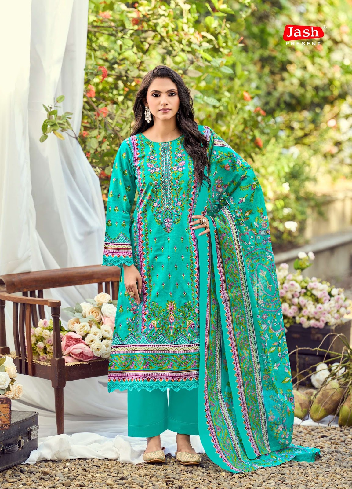 Bellisha Vol 13 Jash Mix Cotton Karachi Salwar Suits Manufacturer