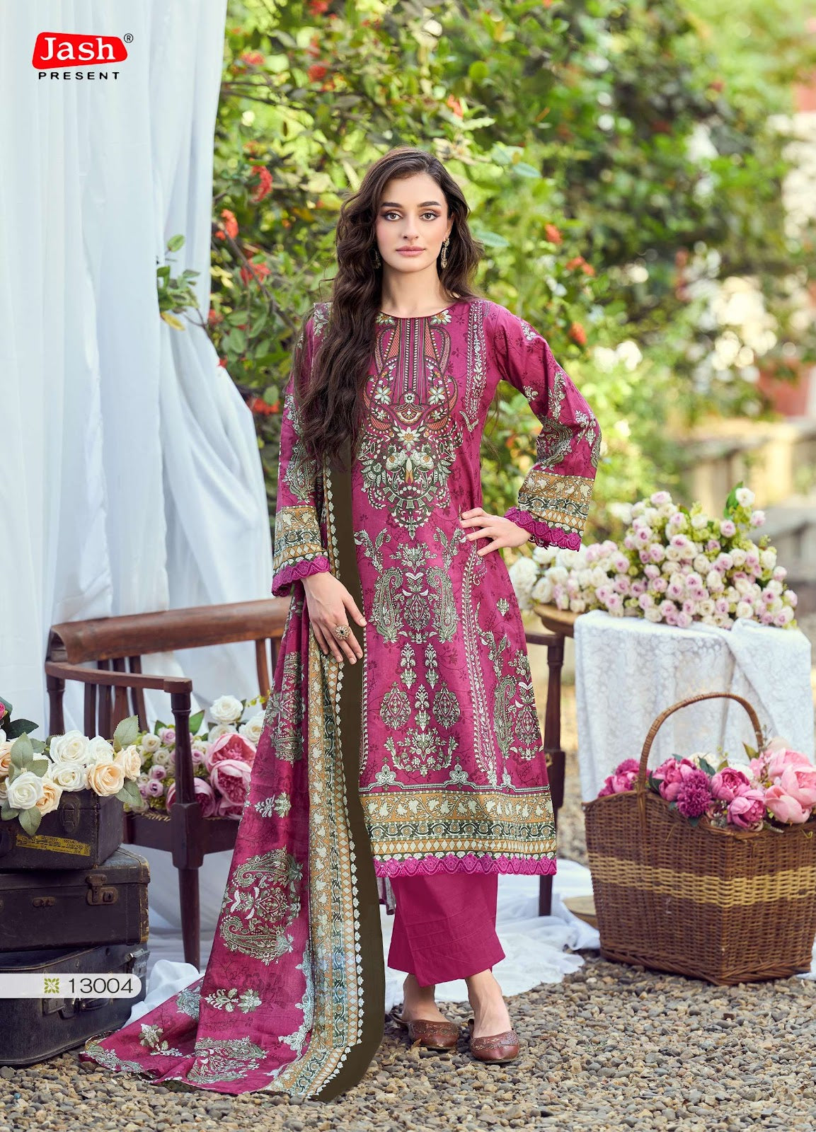 Bellisha Vol 13 Jash Mix Cotton Karachi Salwar Suits Manufacturer