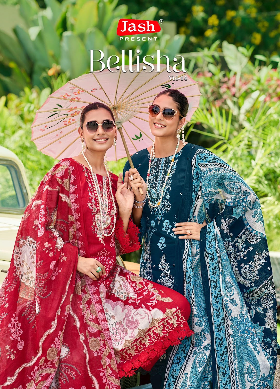 Bellisha Vol 14 Jash Mix Cotton Karachi Salwar Suits Exporter