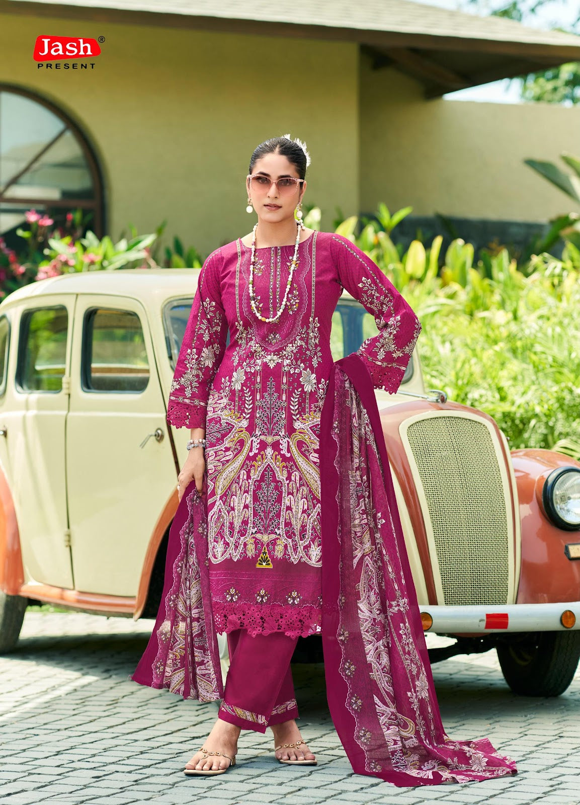 Bellisha Vol 14 Jash Mix Cotton Karachi Salwar Suits Exporter