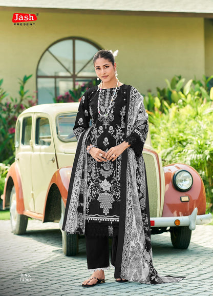 Bellisha Vol 14 Jash Mix Cotton Karachi Salwar Suits Exporter