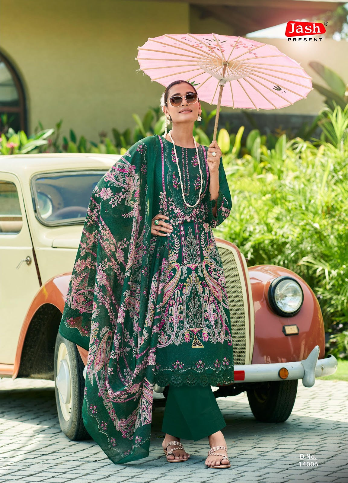 Bellisha Vol 14 Jash Mix Cotton Karachi Salwar Suits Exporter