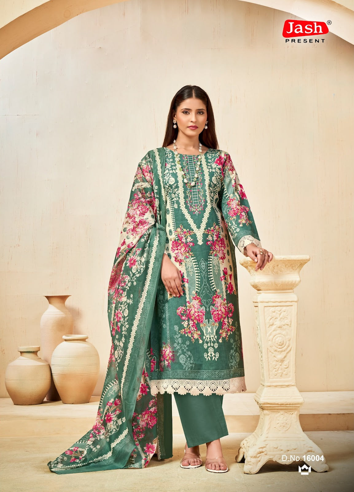 Bellisha Vol 16 Jash Mix Cotton Karachi Salwar Suits Wholesale Price