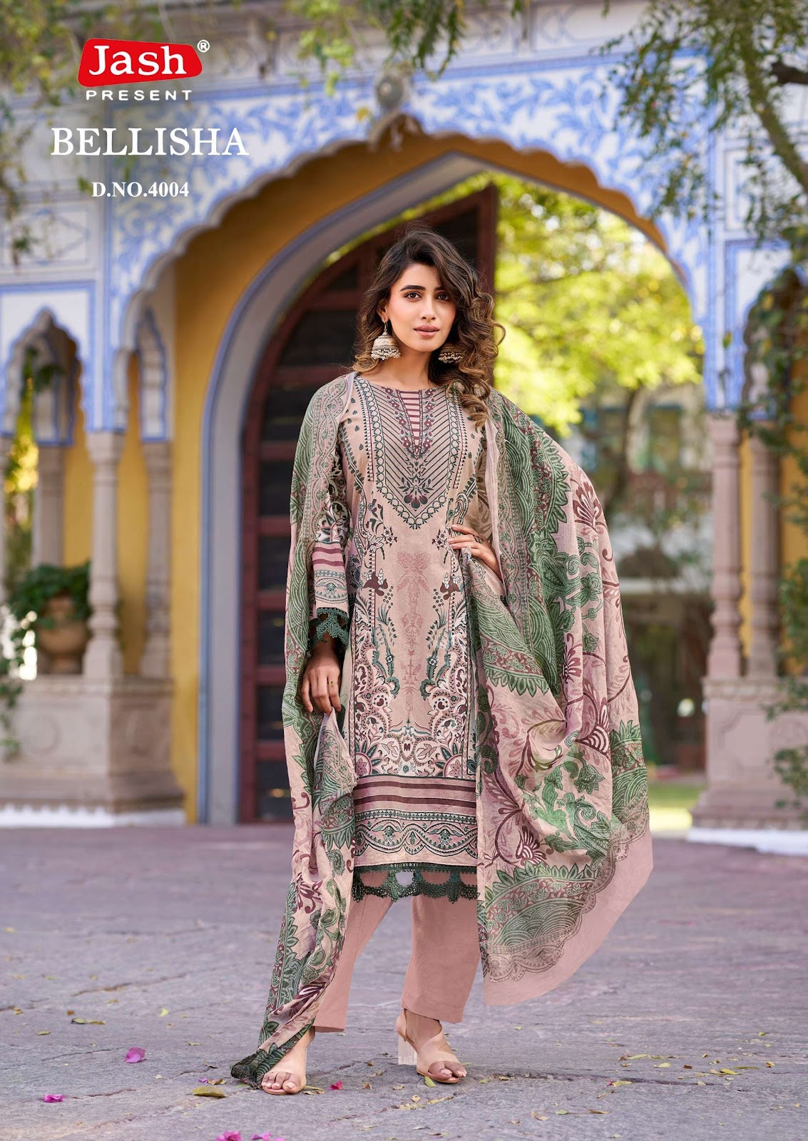 Bellisha Vol 4 Jash Cotton Karachi Salwar Suits Wholesale Price