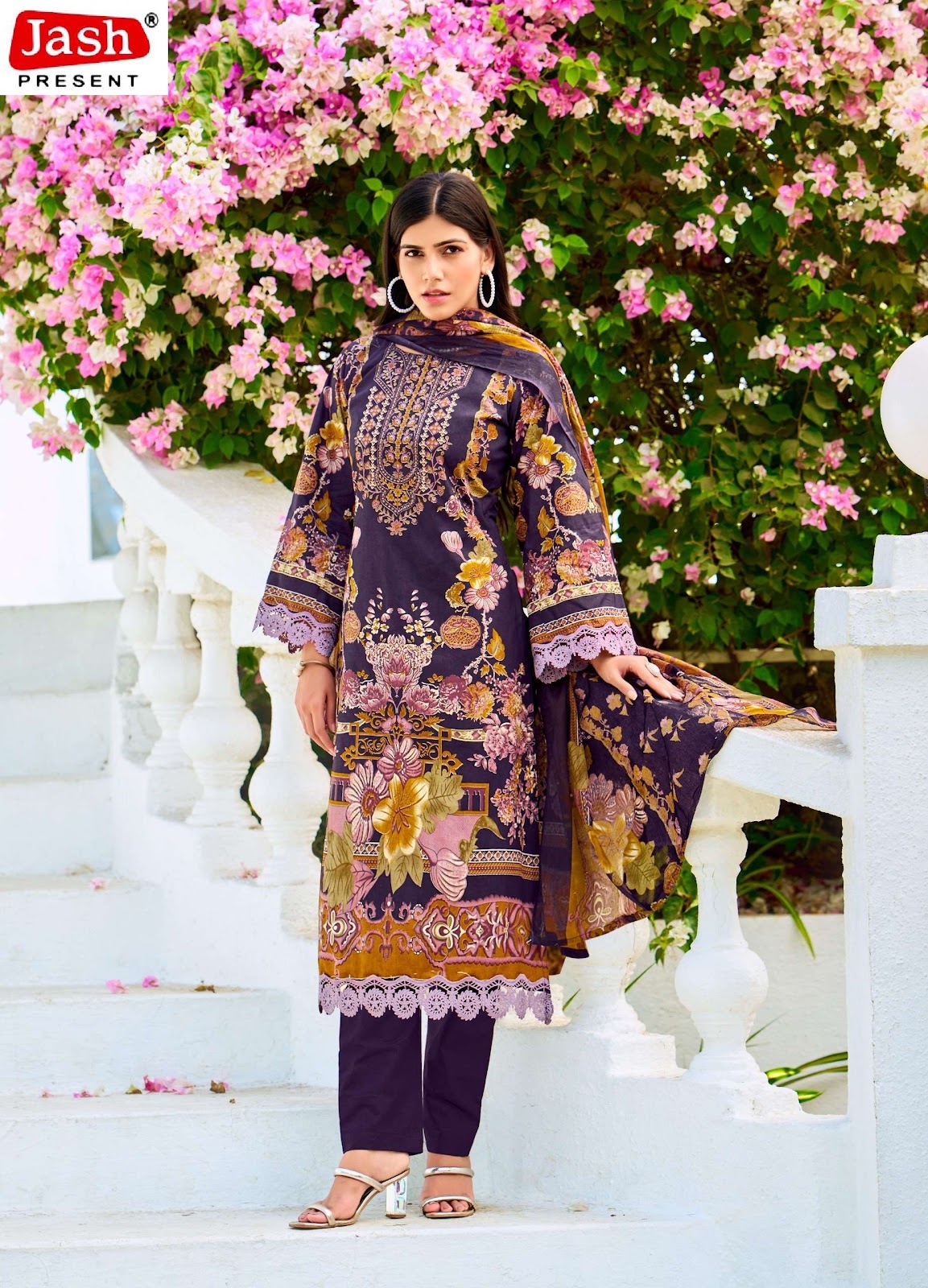 Bellisha Vol 6 Jash Cotton Karachi Salwar Suits Supplier