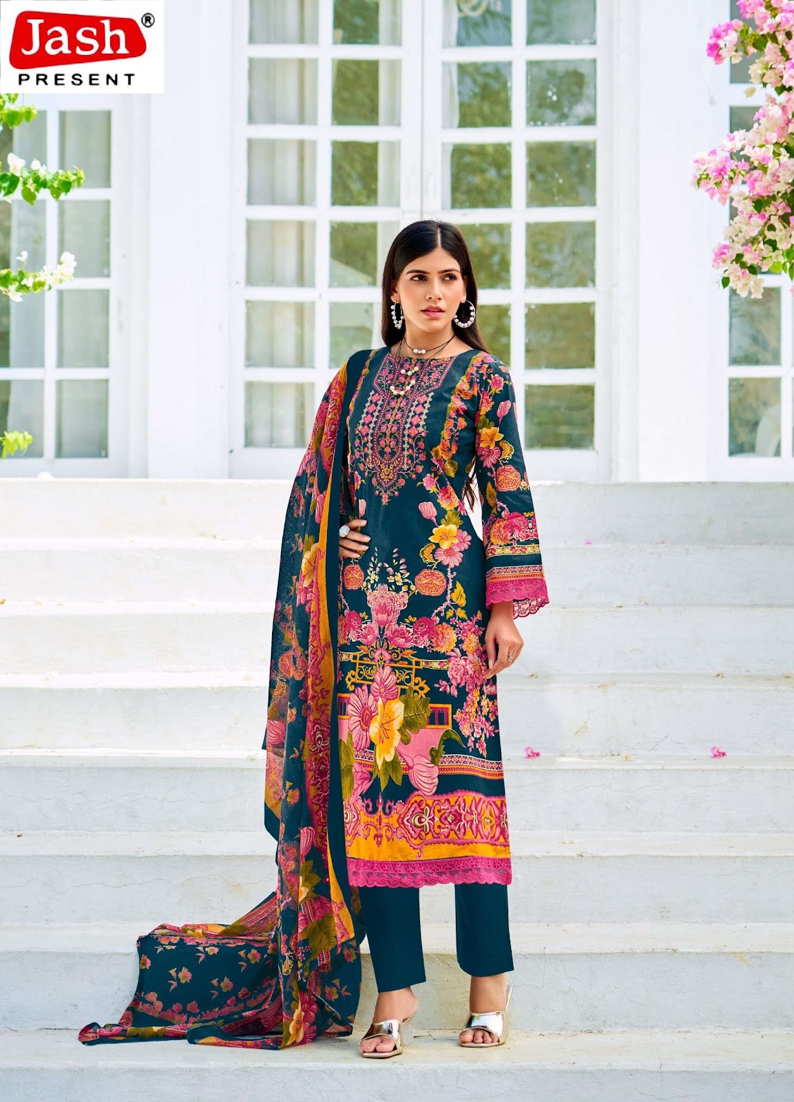 Bellisha Vol 6 Jash Cotton Karachi Salwar Suits Supplier