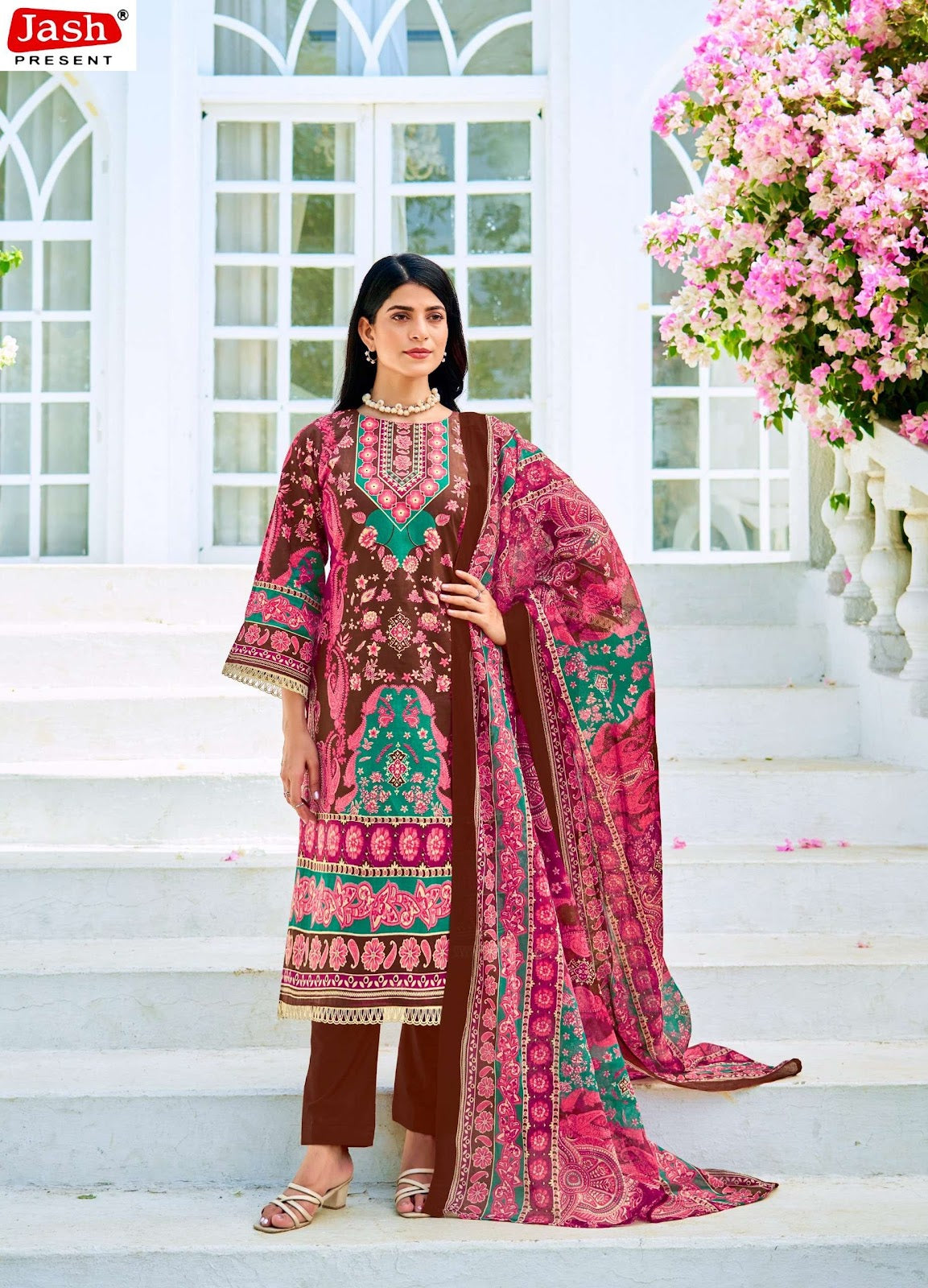 Bellisha Vol 6 Jash Cotton Karachi Salwar Suits Supplier