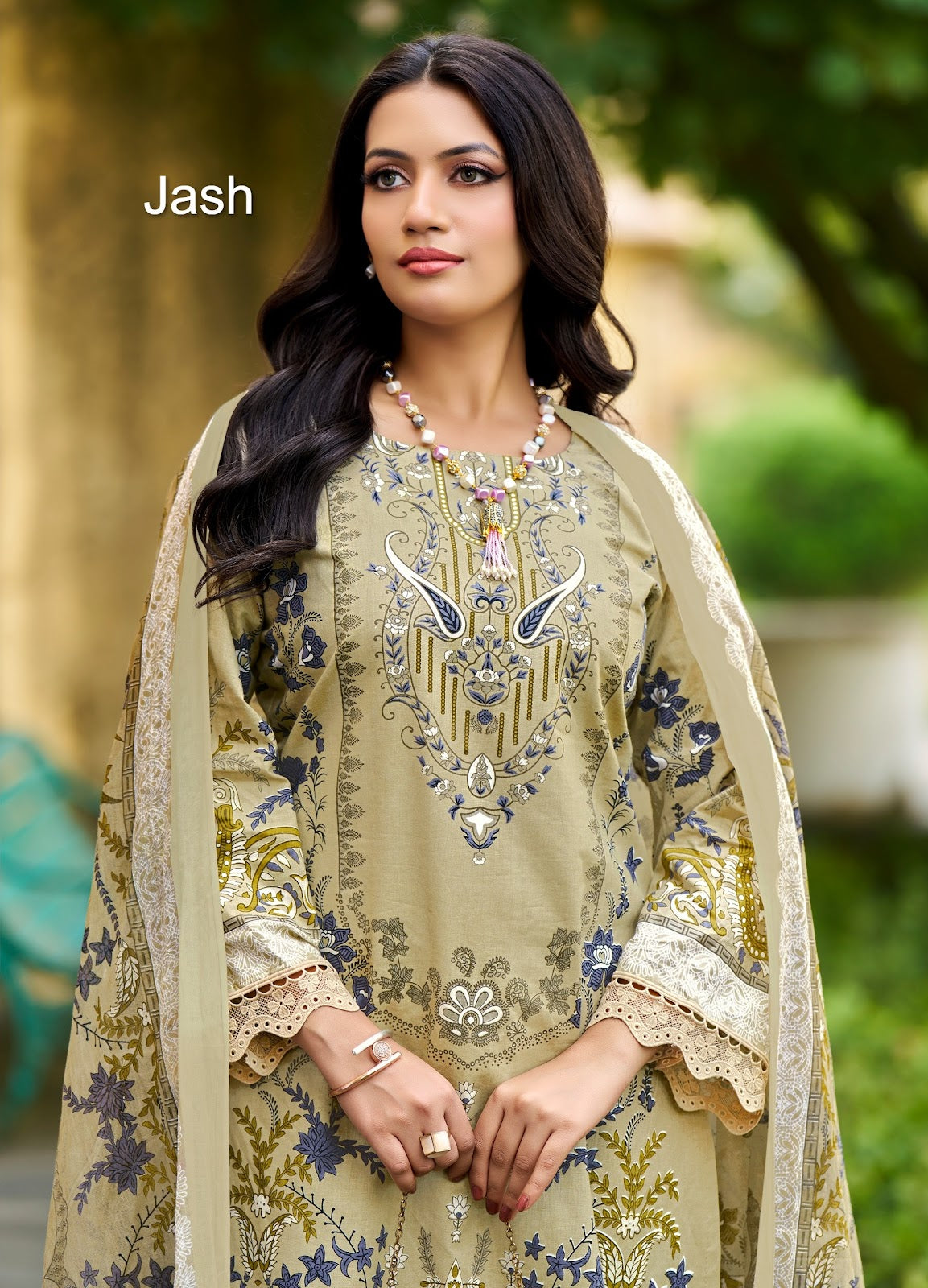 Bellisha Vol 9 Jash Cotton Karachi Salwar Suits Supplier Ahmedabad