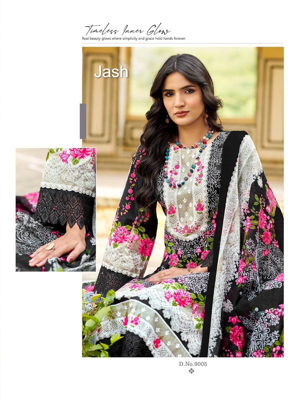 Bellisha Vol 9 Jash Cotton Karachi Salwar Suits Supplier Ahmedabad
