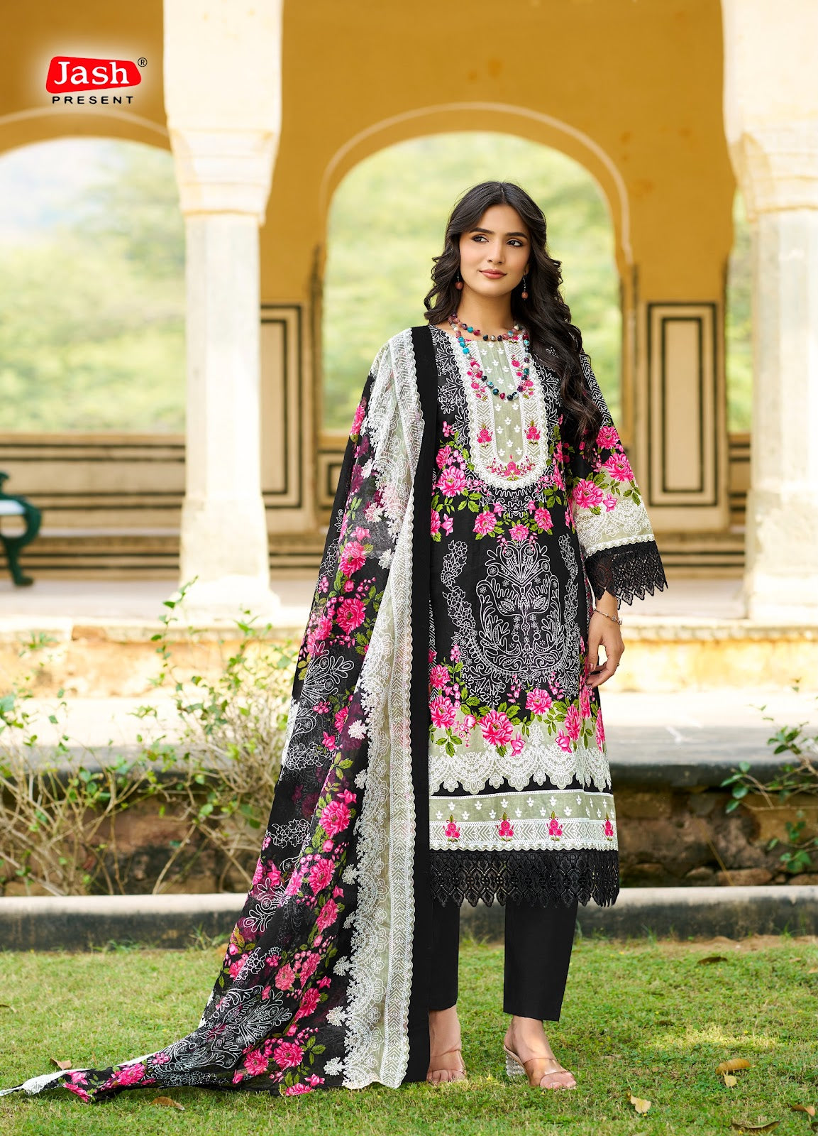 Bellisha Vol 9 Jash Cotton Karachi Salwar Suits Supplier Ahmedabad