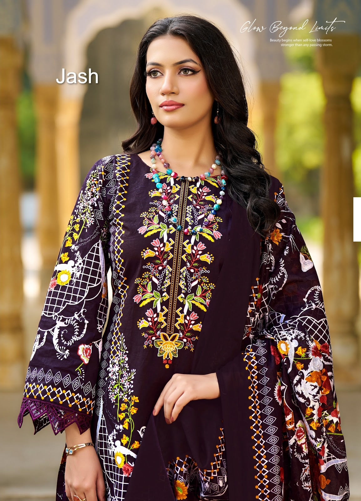 Bellisha Vol 9 Jash Cotton Karachi Salwar Suits Supplier Ahmedabad