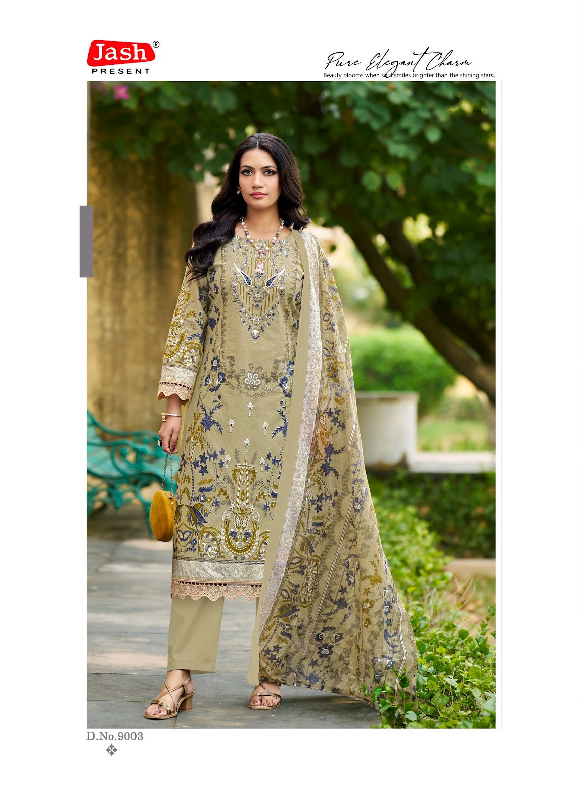 Bellisha Vol 9 Jash Cotton Karachi Salwar Suits Supplier Ahmedabad