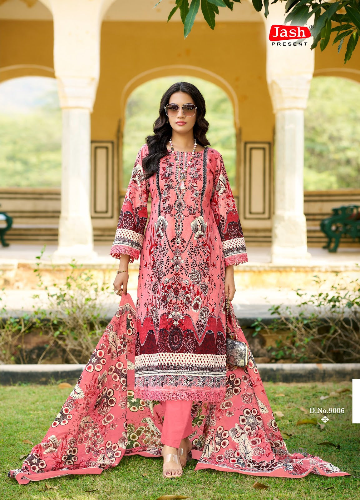 Bellisha Vol 9 Jash Cotton Karachi Salwar Suits Supplier Ahmedabad