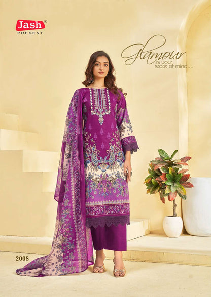 Belliza Vol 2 Jash Cotton Karachi Salwar Suits Supplier Gujarat