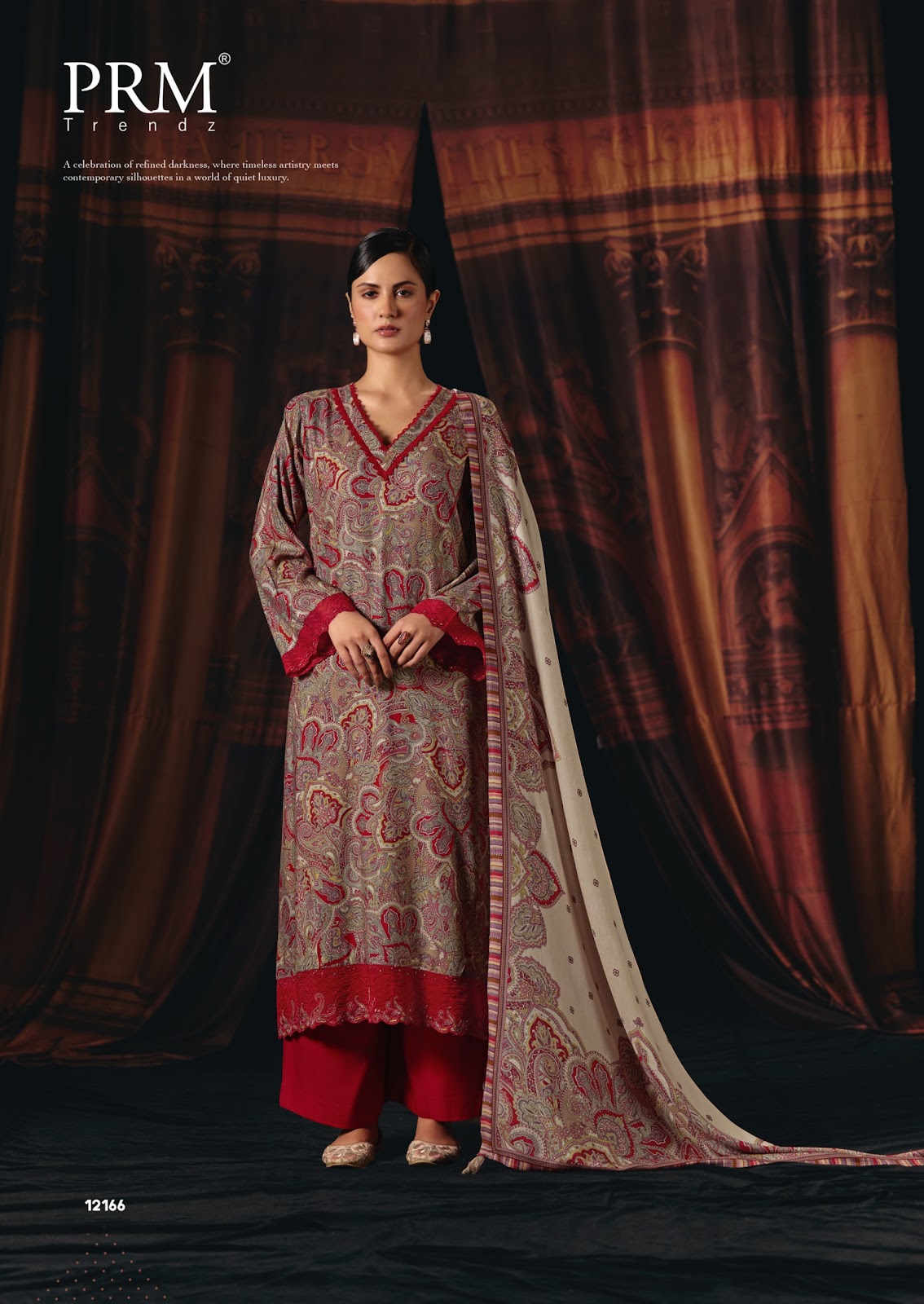 Bellora Prm Trendz Viscose Pashmina Suits Manufacturer
