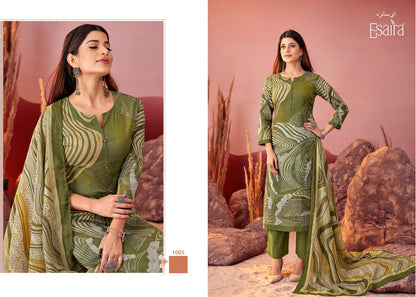Belona Esta Esaira Cotton Cambric Pant Style Suits Wholesaler India