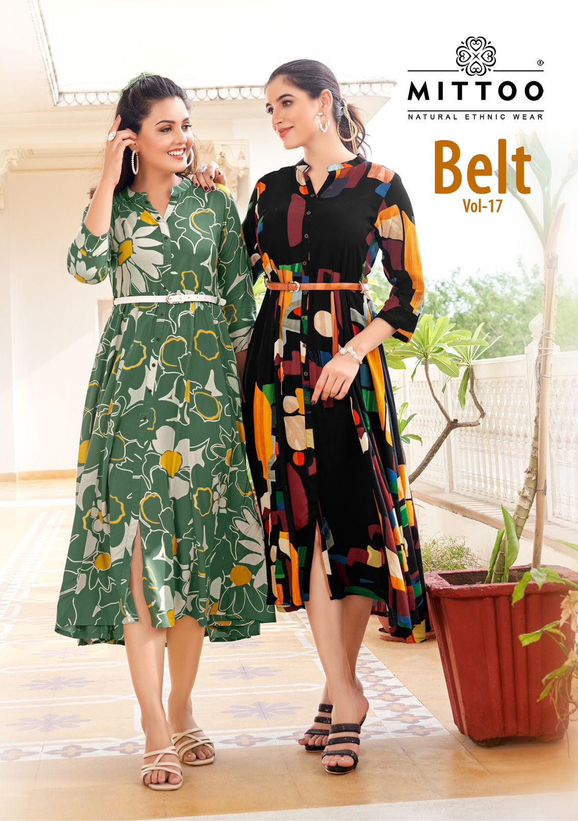 Belt Vol 17 Mittoo Rayon One Piece Wholesaler Ahmedabad