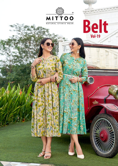 Belt Vol 19 Mittoo Rayon One Piece Supplier Ahmedabad