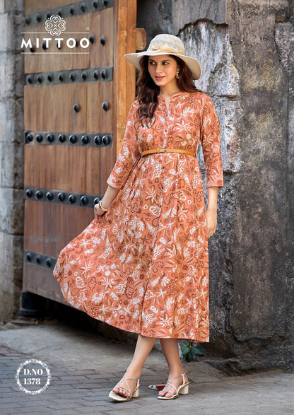 Belt Vol 26 Mittoo Rayon One Piece Wholesale