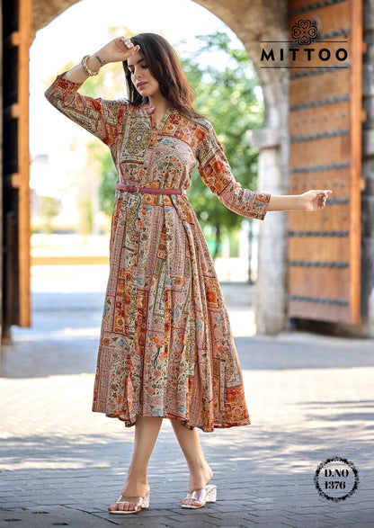 Belt Vol 26 Mittoo Rayon One Piece Wholesale