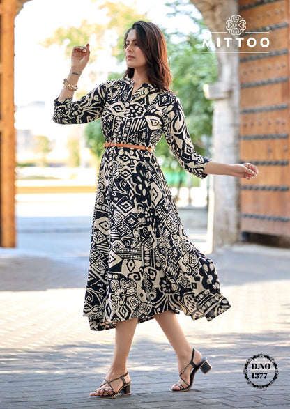Belt Vol 26 Mittoo Rayon One Piece Wholesale