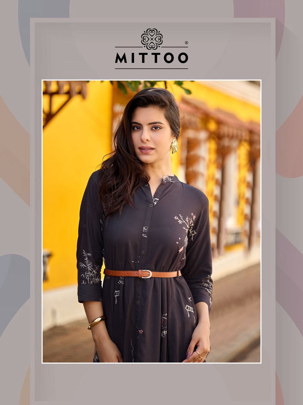 Belt Vol 27 Mittoo Rayon One Piece Exporter Gujarat