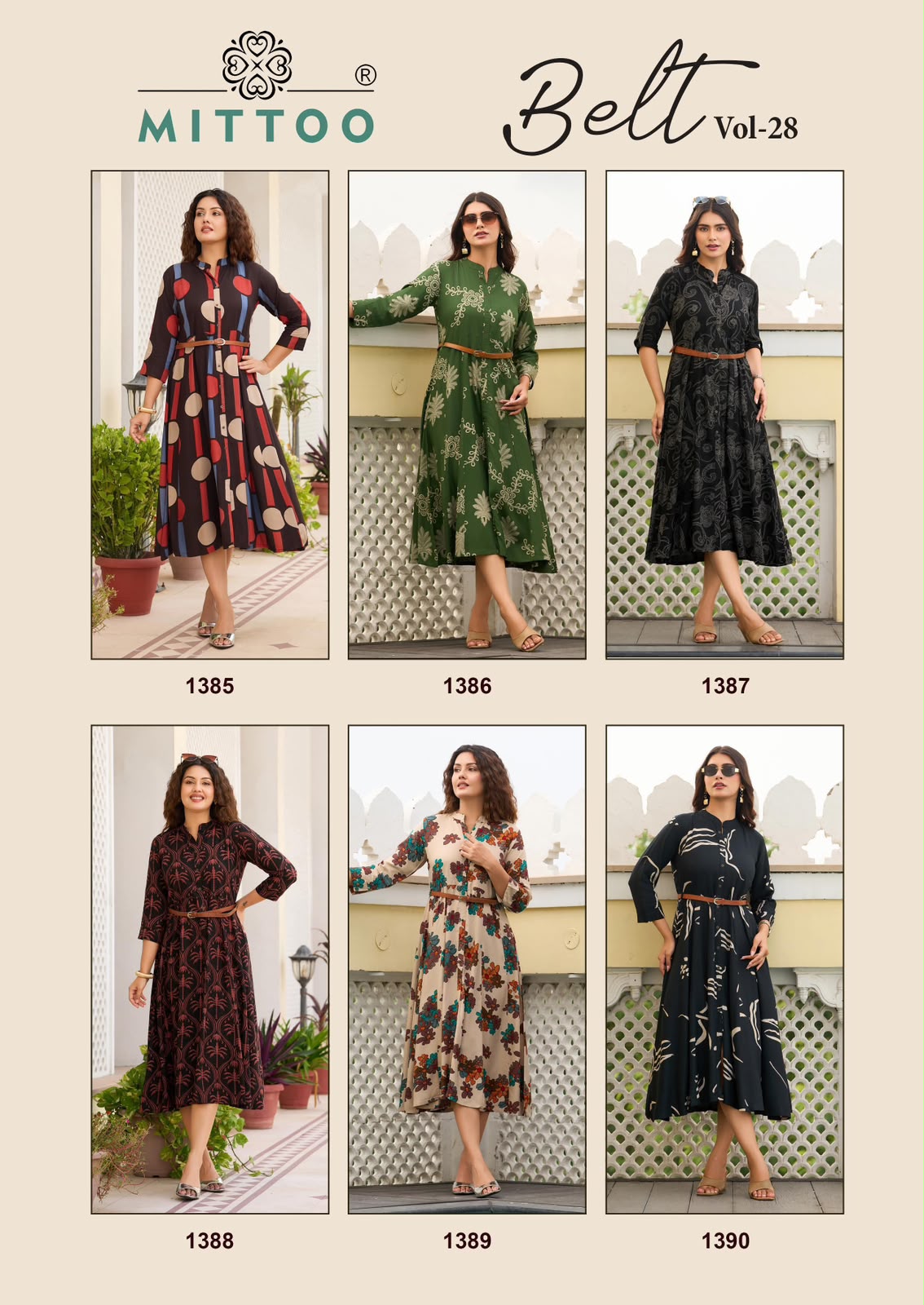 Belt Vol 28 Mittoo Rayon One Piece Wholesaler