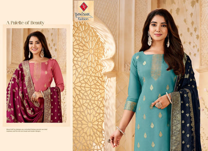 Benz 009 Tanishk Fashion Pure Muslin Pant Style Suits Supplier India