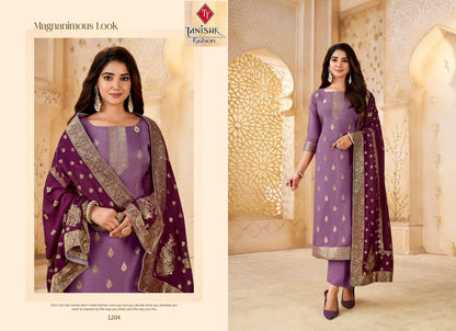 Benz 009 Tanishk Fashion Pure Muslin Pant Style Suits Supplier India
