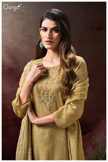 Berkley 3135 Ganga Premium Bemberg Plazzo Style Suits Manufacturer