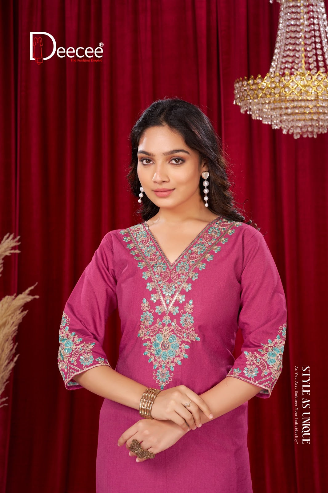 Berlin Deecee Vatican Straight Cut Kurtis Wholesaler Ahmedabad