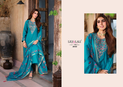 Berlin Lily Lali Viscose Silk Readymade Anarkali Suits Wholesaler Gujarat