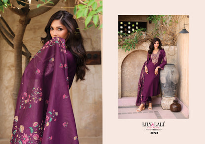 Berlin Lily Lali Viscose Silk Readymade Anarkali Suits Wholesaler Gujarat