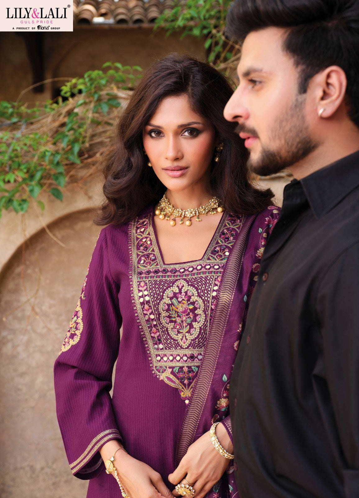 Berlin Lily Lali Viscose Silk Readymade Anarkali Suits Wholesaler Gujarat