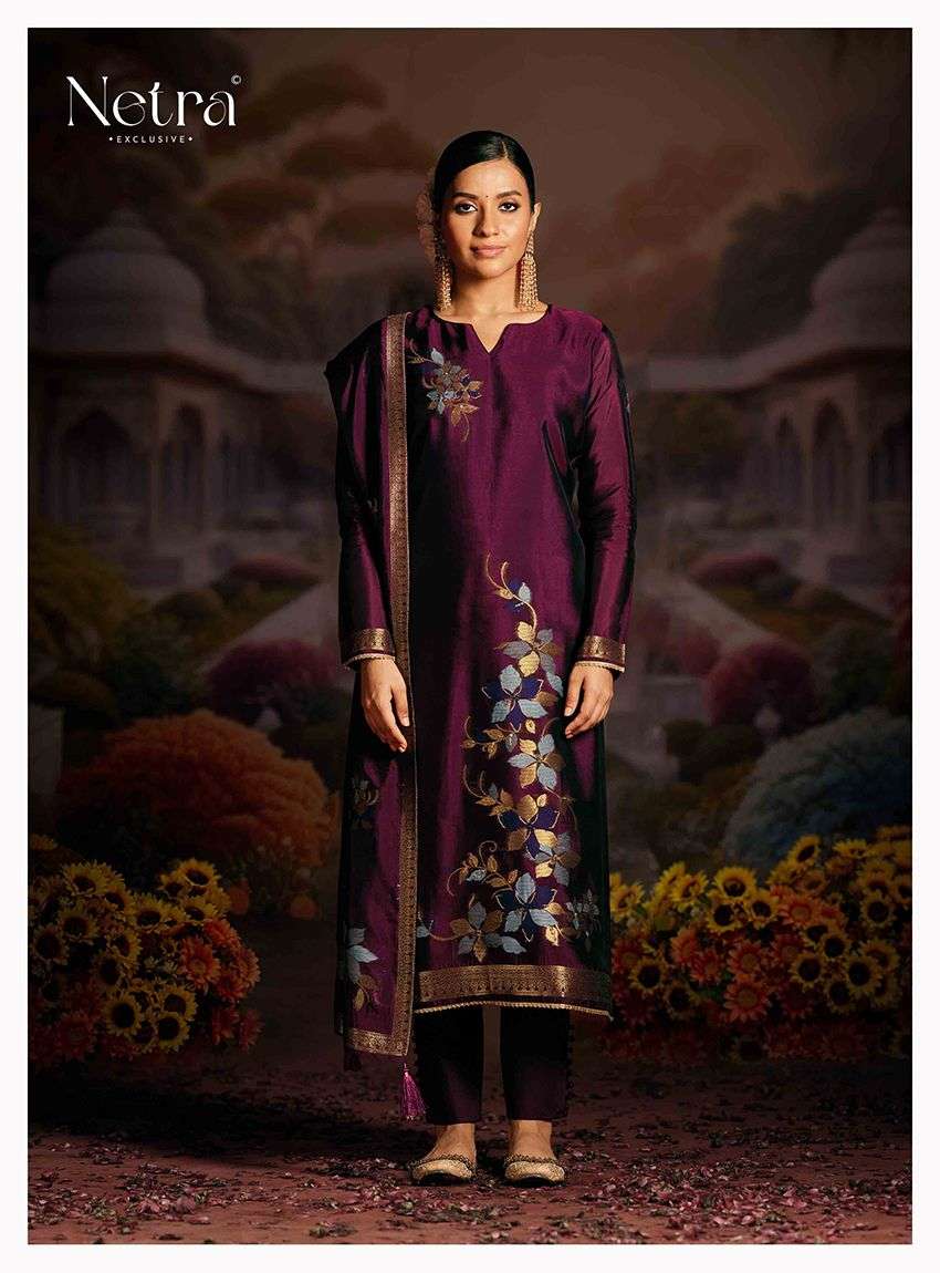 Berlin Netra Premium Viscose Pant Style Suits Wholesale