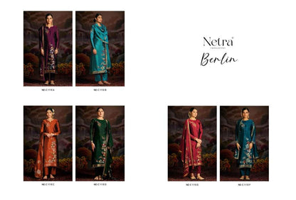 Berlin Netra Premium Viscose Pant Style Suits Wholesale