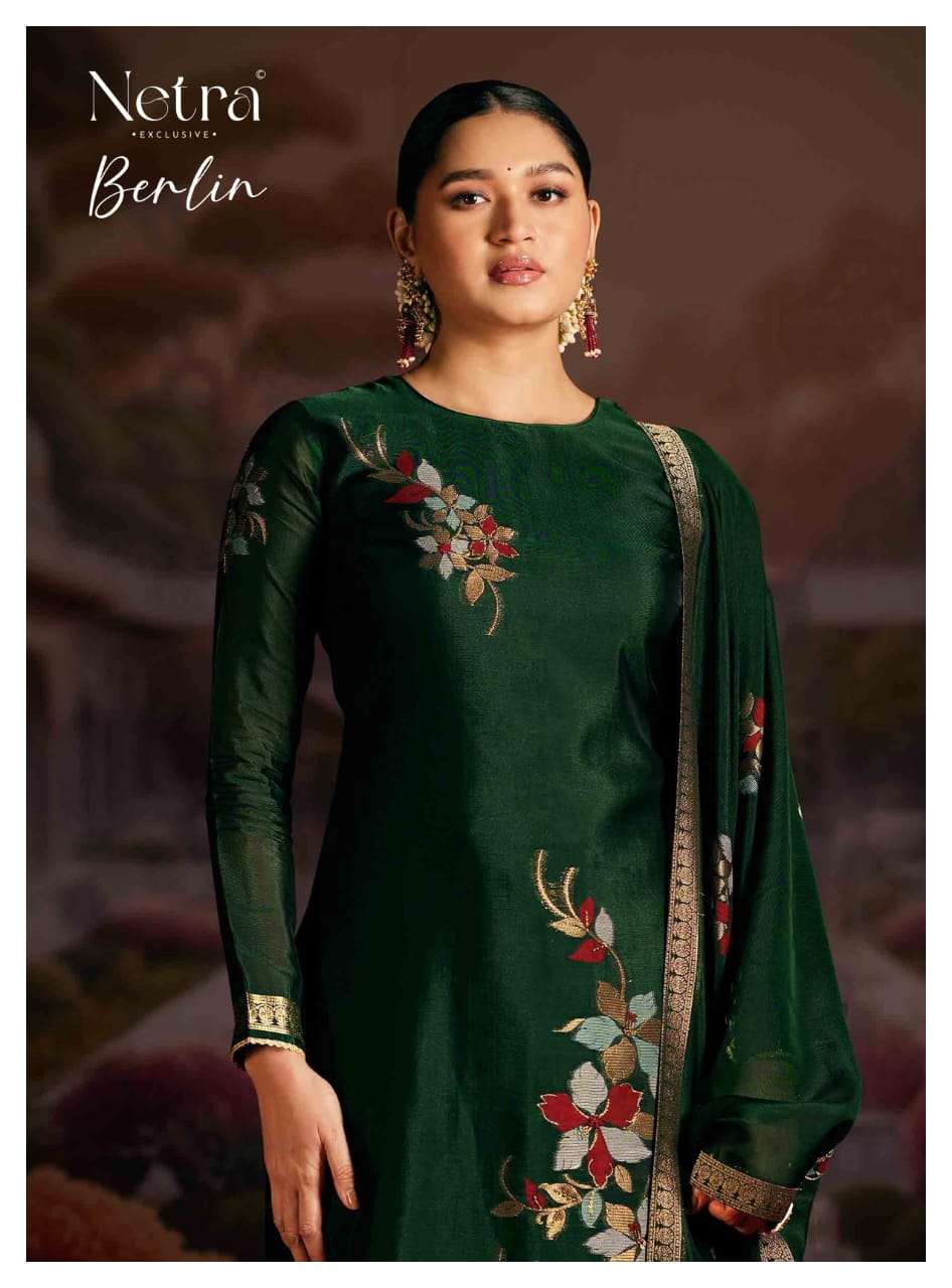 Berlin Netra Premium Viscose Pant Style Suits Wholesale