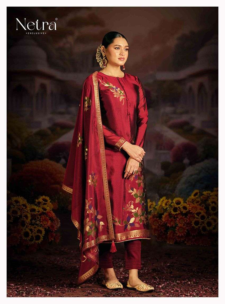 Berlin Netra Premium Viscose Pant Style Suits Wholesale