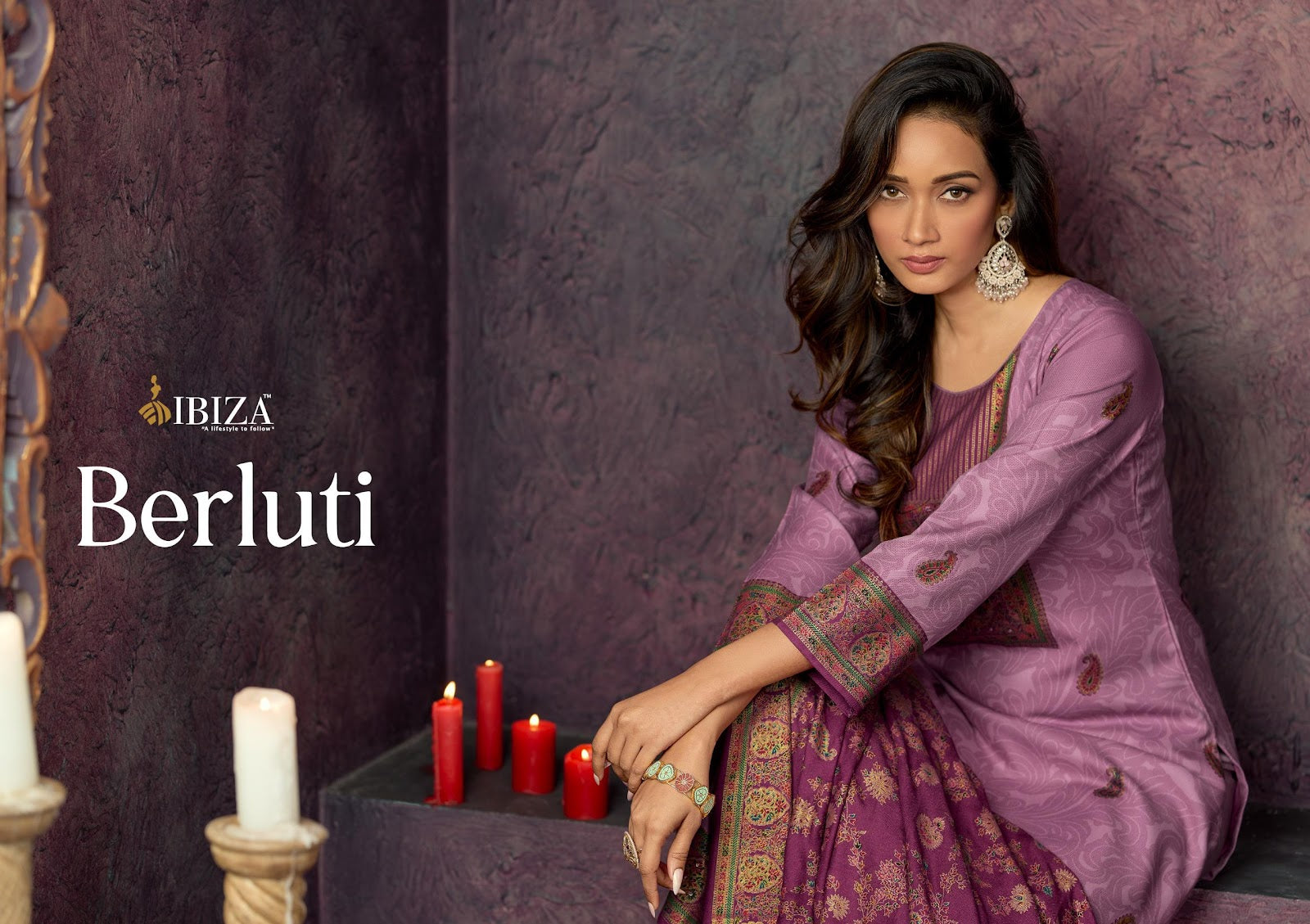 Berluti Ibiza Pashmina Suits Exporter Gujarat